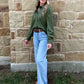 Leather Lux Top *Agave