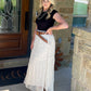 Champagne Toast Maxi Skirt