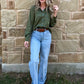 Leather Lux Top *Agave