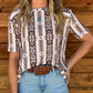 Desert Storm Aztec Top