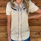 Cowgirl Pearl Snap Top *Ivory