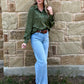 Leather Lux Top *Agave