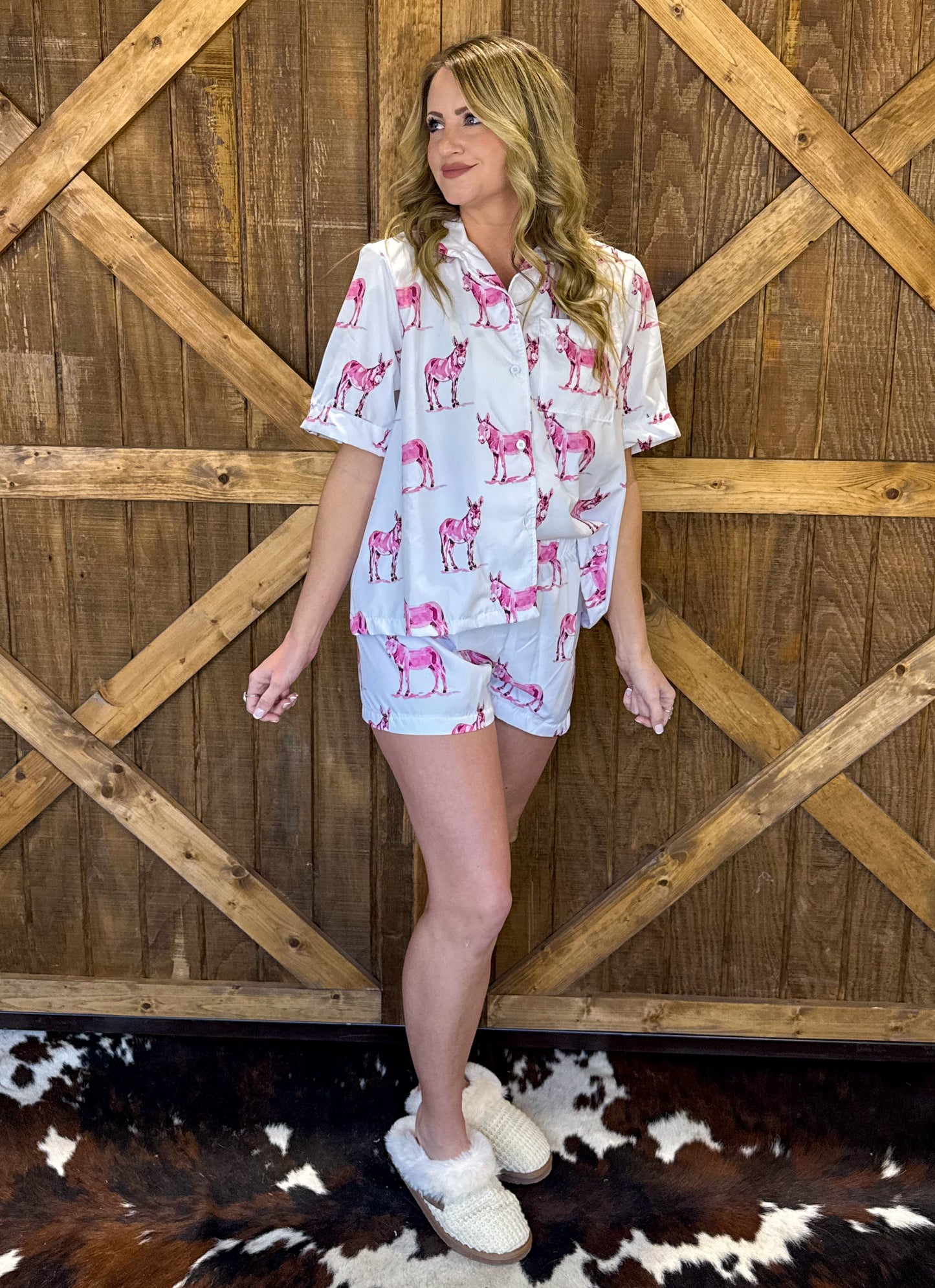 Pink Donkey Lounge Set