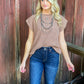 The Piper Sweater Top *Mocha