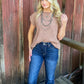 The Piper Sweater Top *Mocha