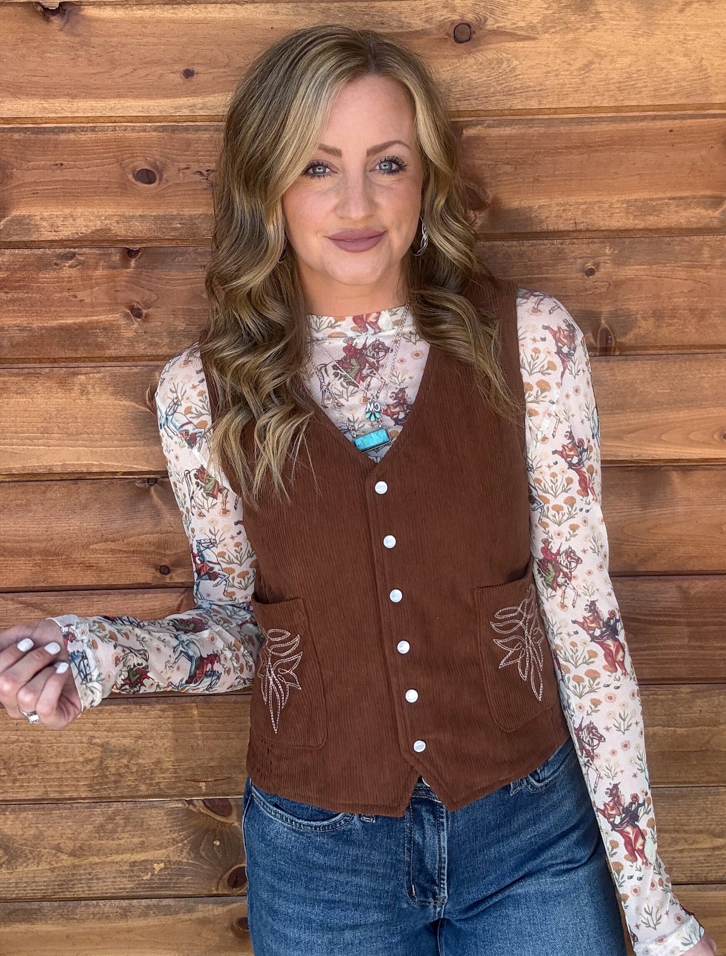 The Boot Stitch Vest