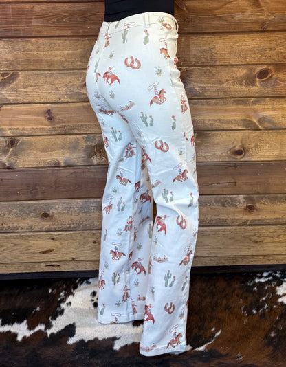 Cowboys & Horseshoes Pants