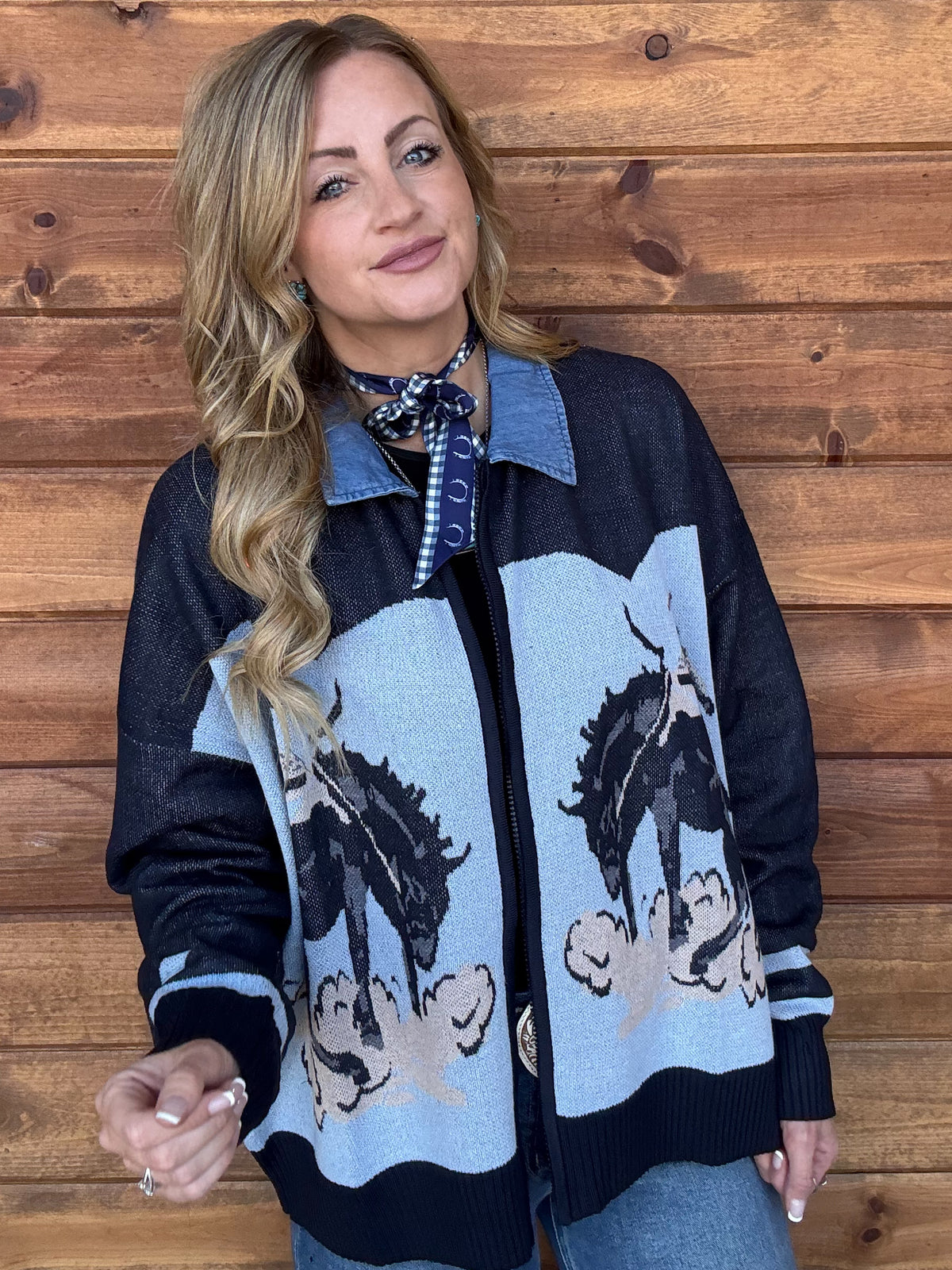 Bronc Blues Jacket