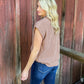 The Piper Sweater Top *Mocha