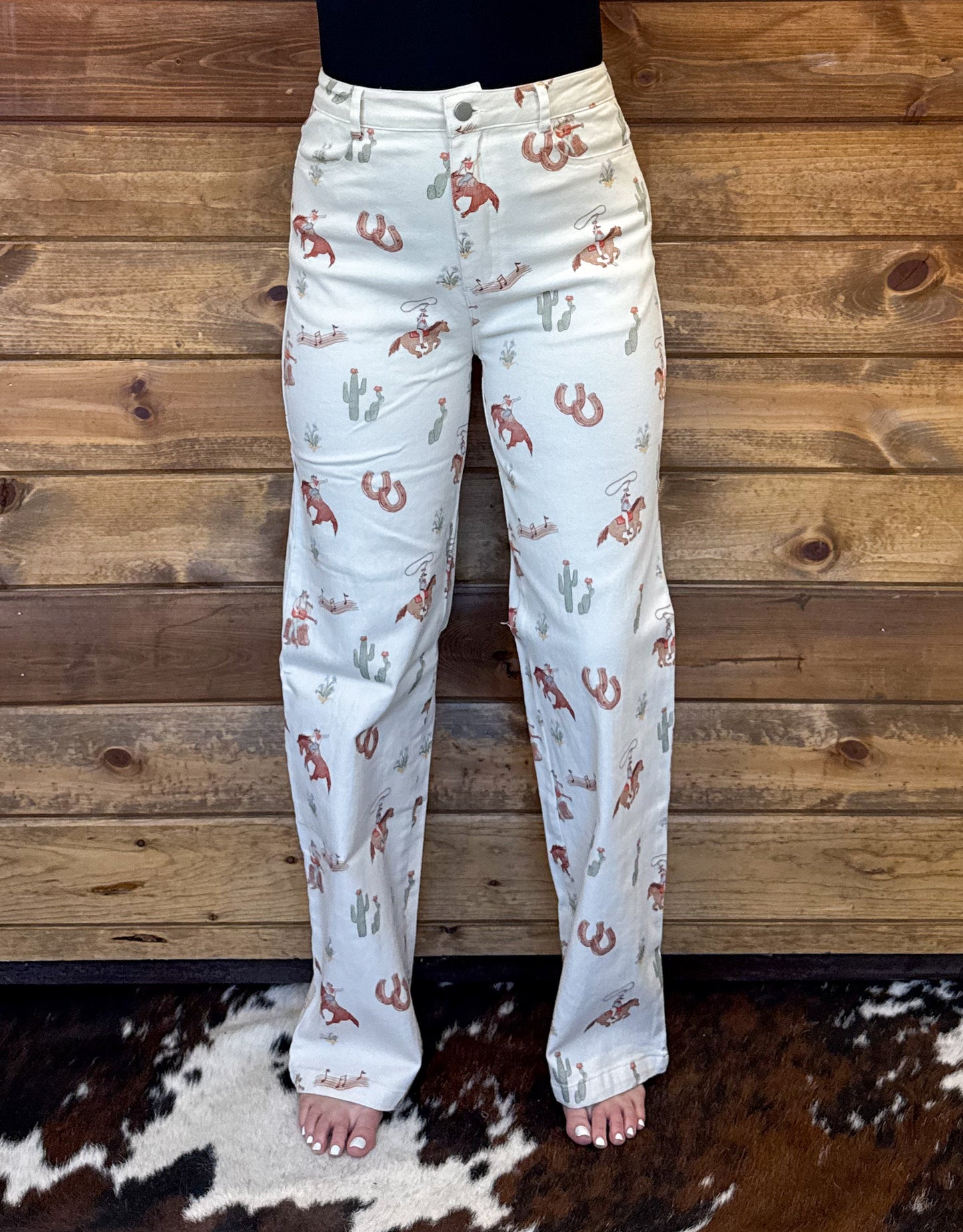 Cowboys & Horseshoes Pants