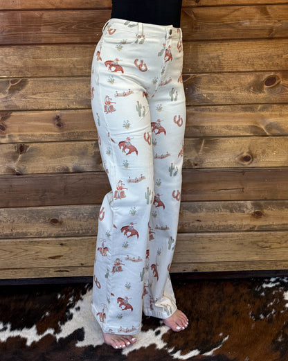 Cowboys & Horseshoes Pants