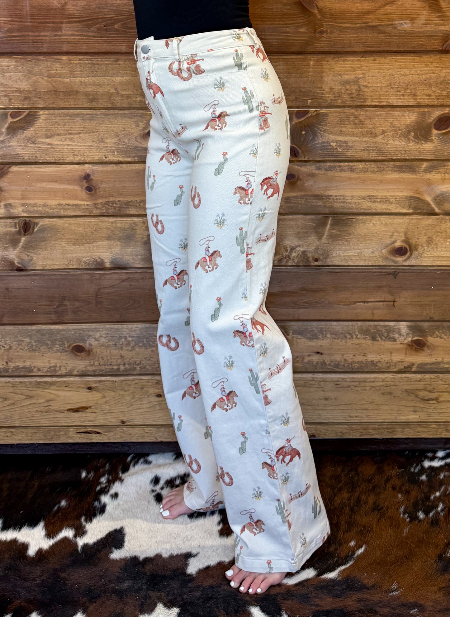 Cowboys & Horseshoes Pants