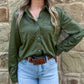 Leather Lux Top *Agave