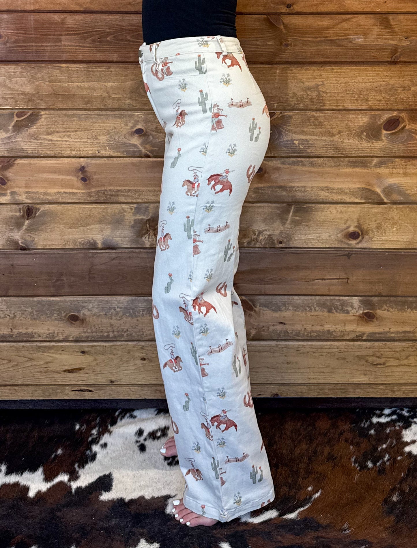 Cowboys & Horseshoes Pants