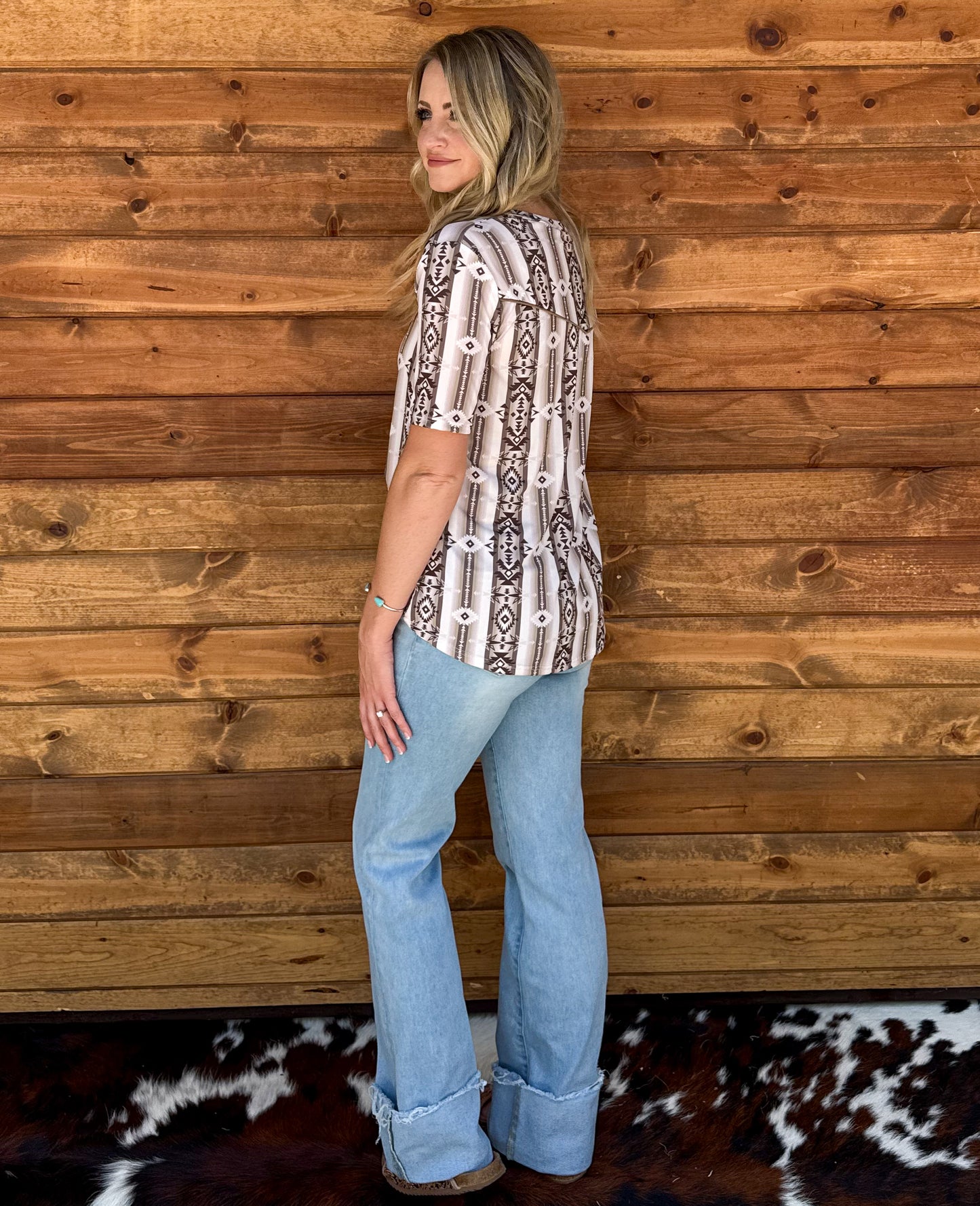 Desert Storm Aztec Top