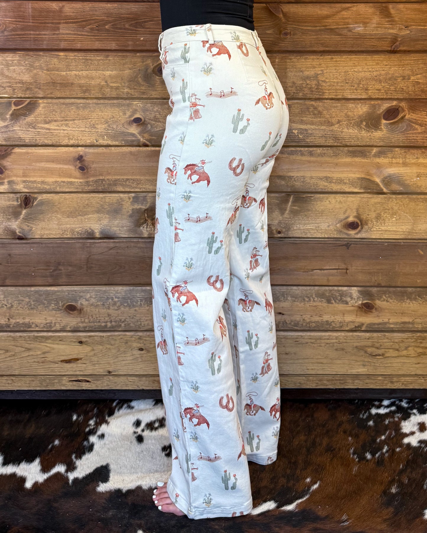 Cowboys & Horseshoes Pants