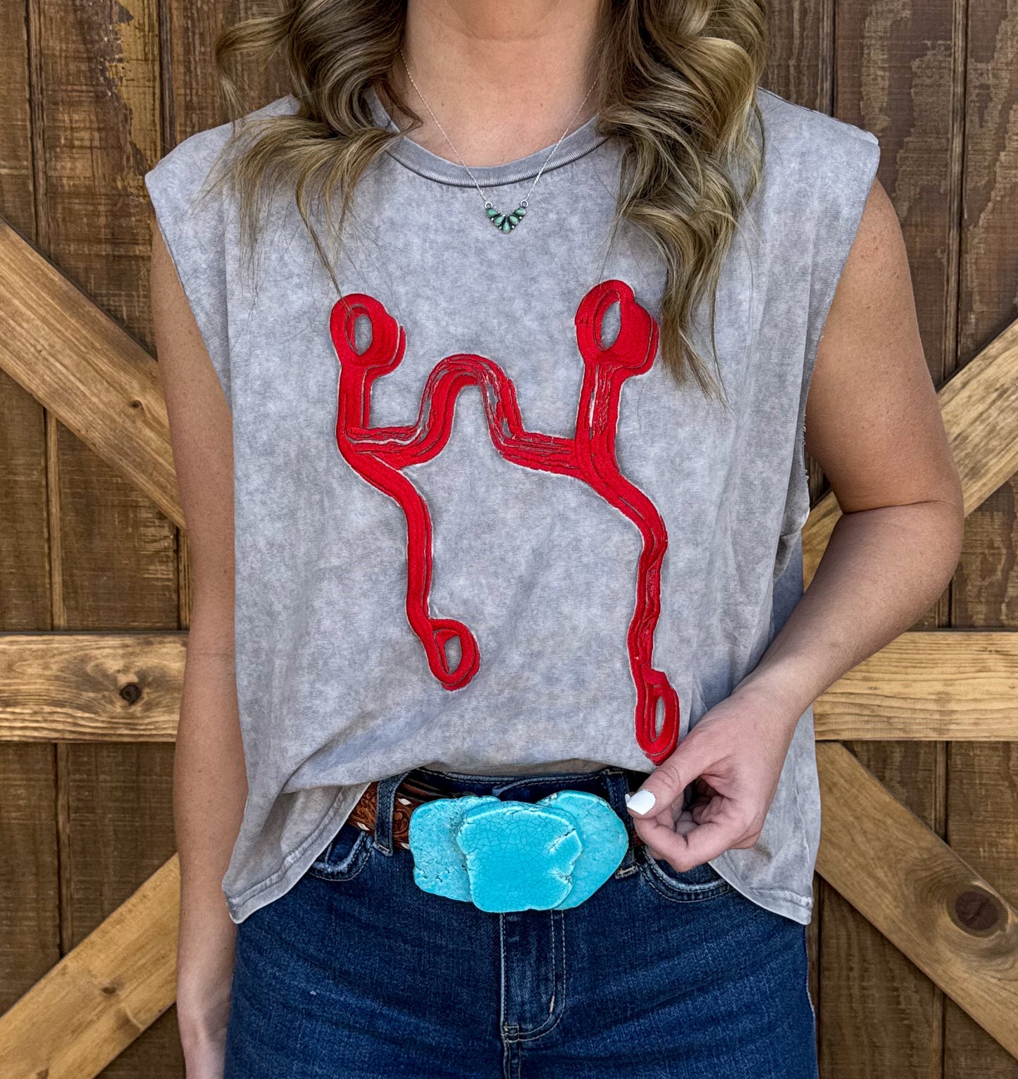 Rojo Ranch Muscle Tank