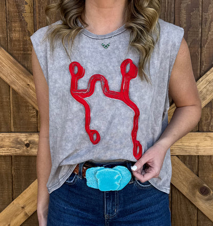Rojo Ranch Muscle Tank