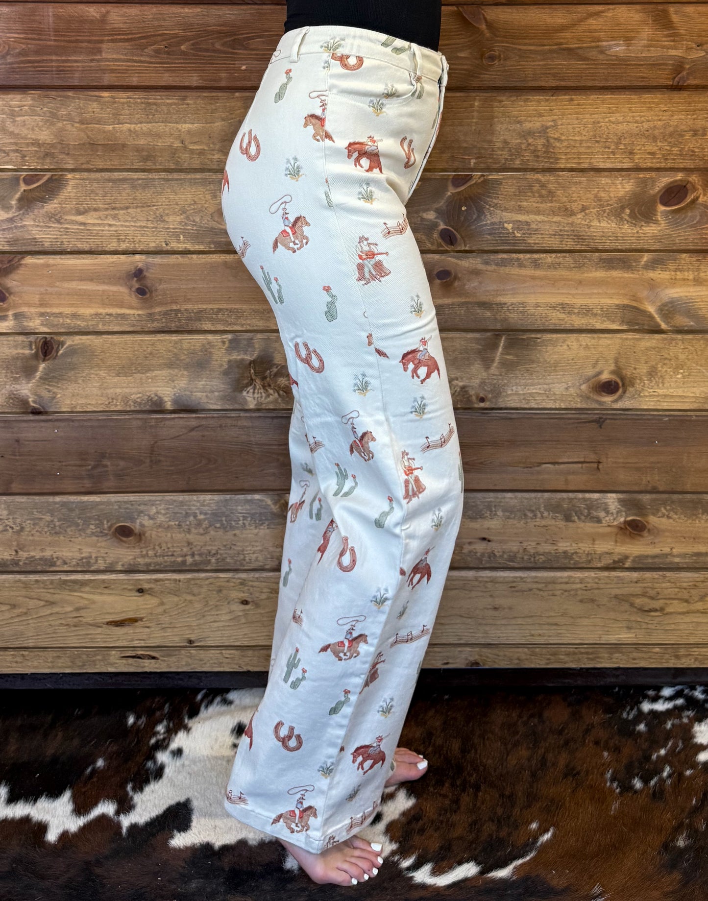 Cowboys & Horseshoes Pants