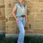 Steer Skull Top