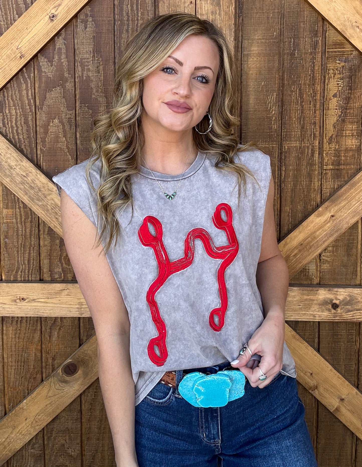 Rojo Ranch Muscle Tank