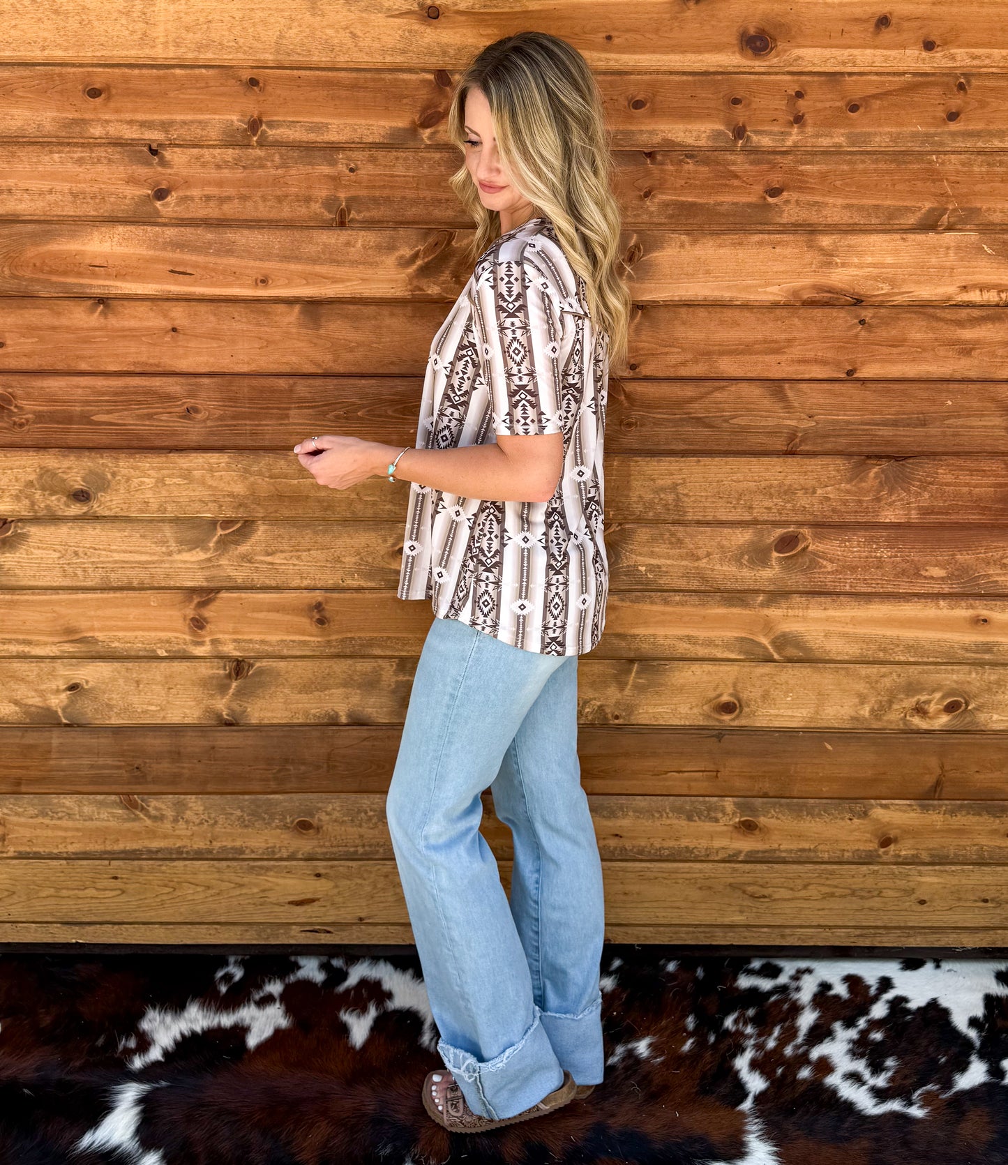 Desert Storm Aztec Top