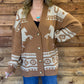 The Rancher Cardigan *Camel