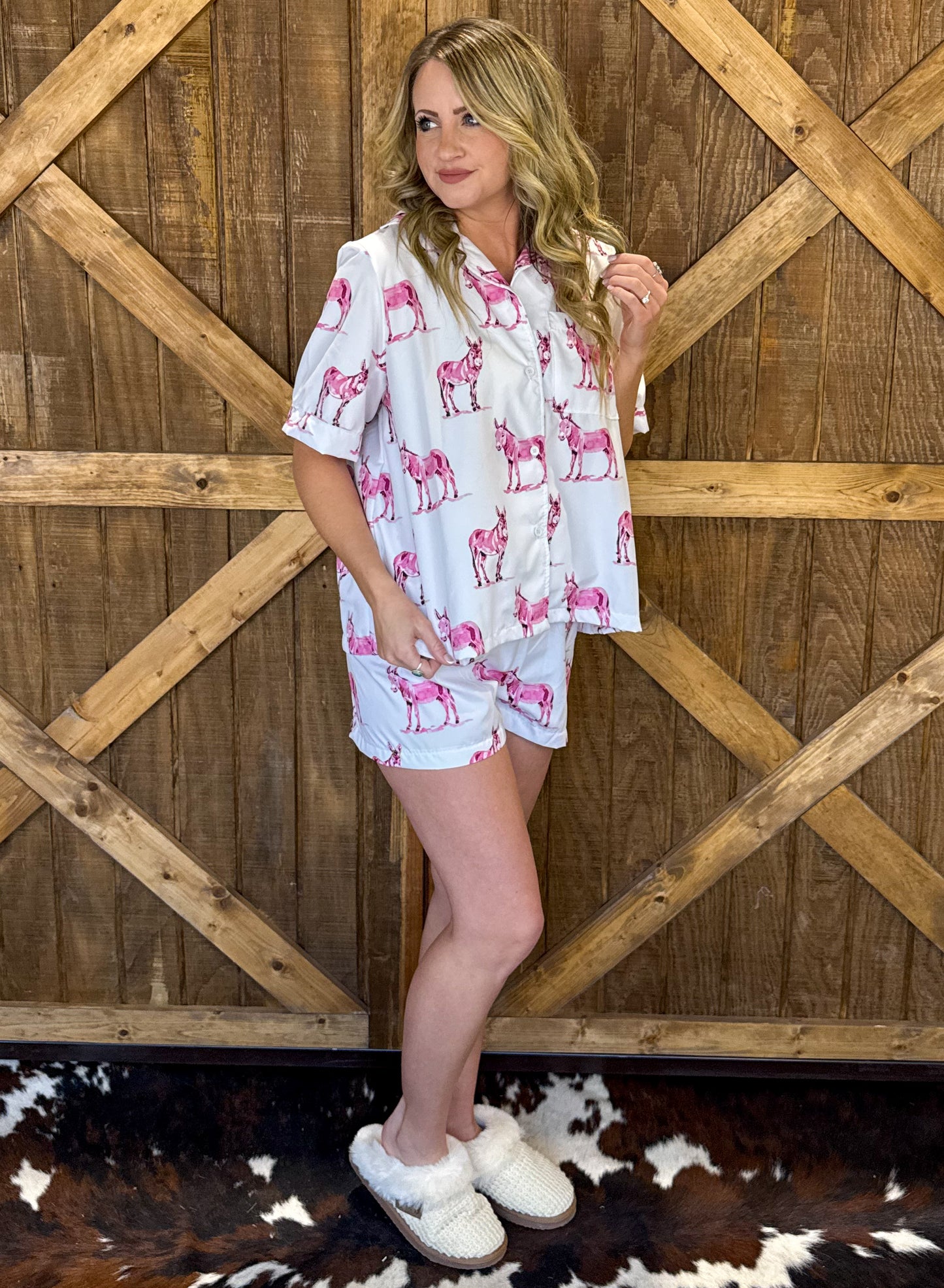 Pink Donkey Lounge Set