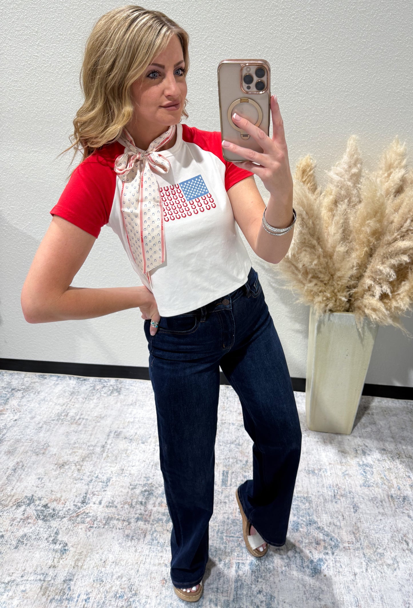 Horseshoe USA Top