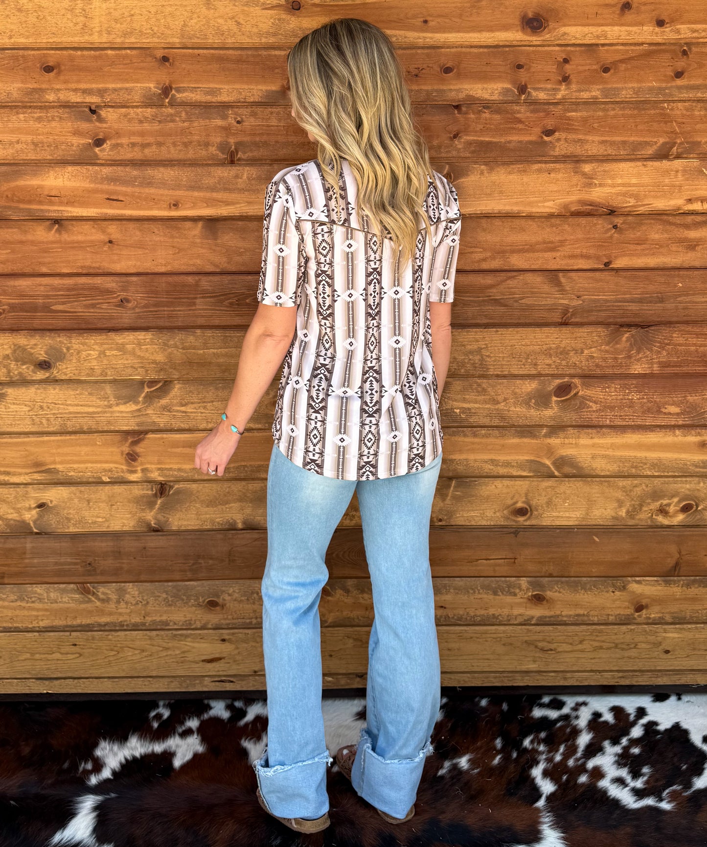 Desert Storm Aztec Top