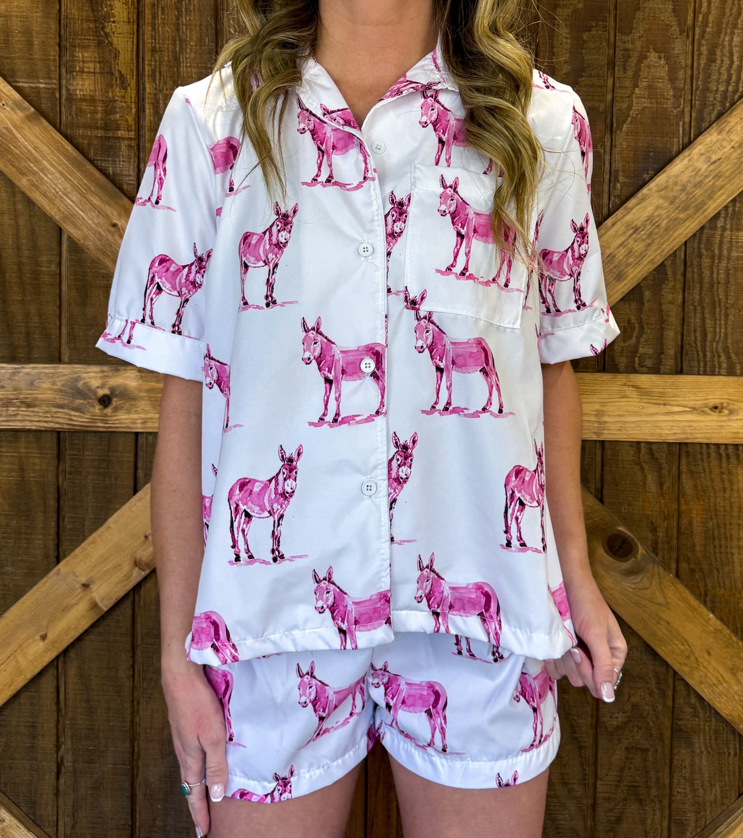 Pink Donkey Lounge Set