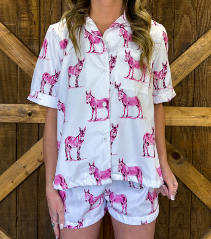 Pink Donkey Lounge Set