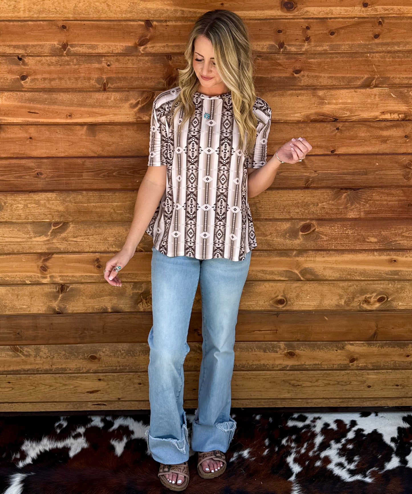 Desert Storm Aztec Top