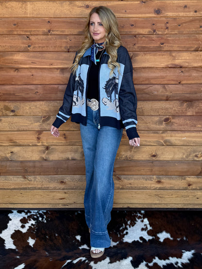 Bronc Blues Jacket
