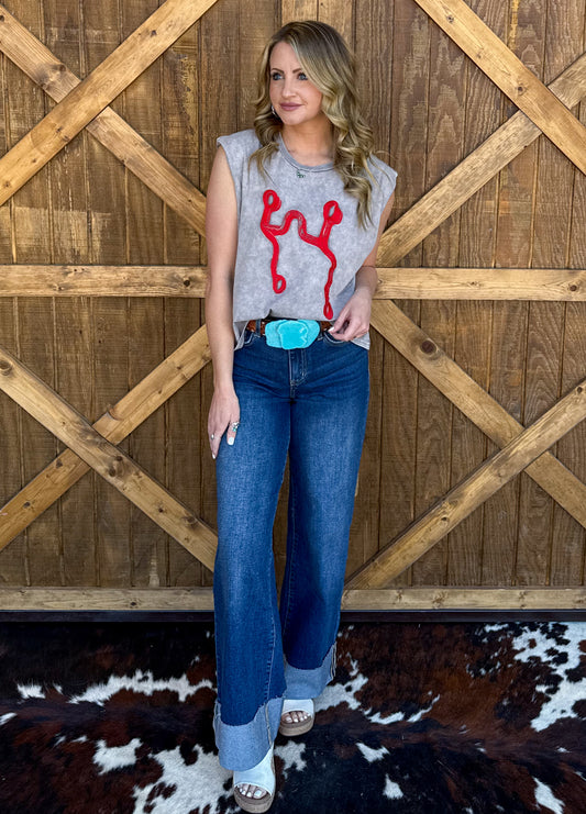 Rojo Ranch Muscle Tank