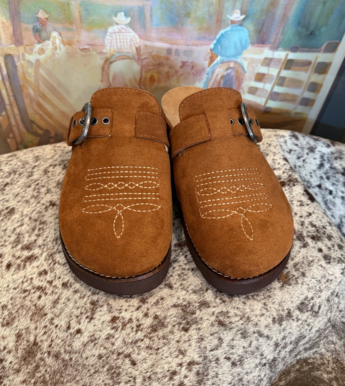 The Ranch Hand Slip-Ons *Tobacco