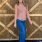 Kaycee Long Sleeve *Dusty Rose