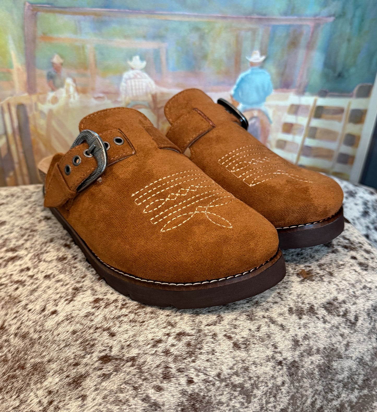 The Ranch Hand Slip-Ons *Tobacco