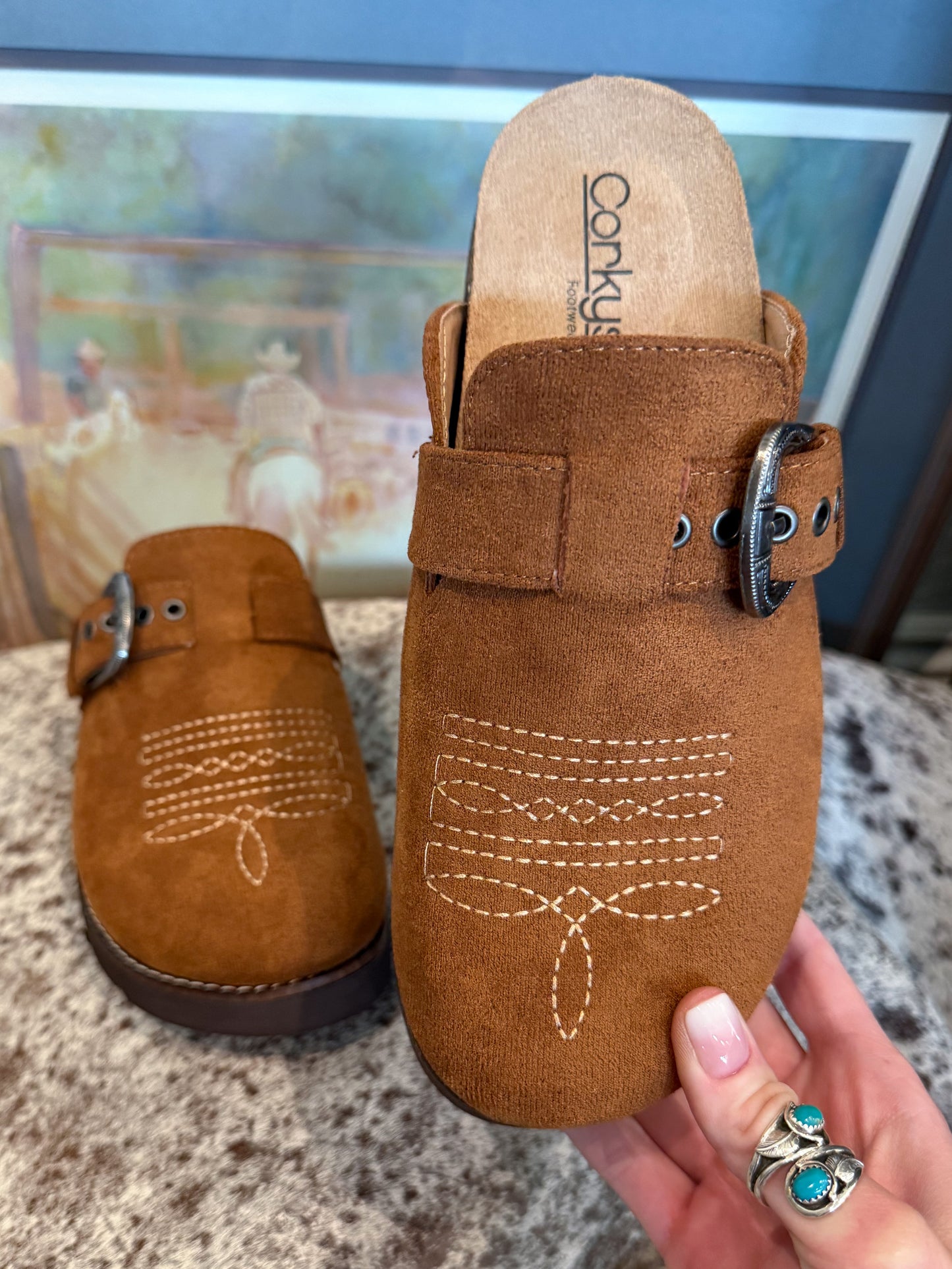 The Ranch Hand Slip-Ons *Tobacco