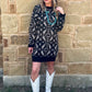 Montana Aztec Sweater Dress