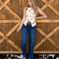 Cowgirl Button-Up Tank