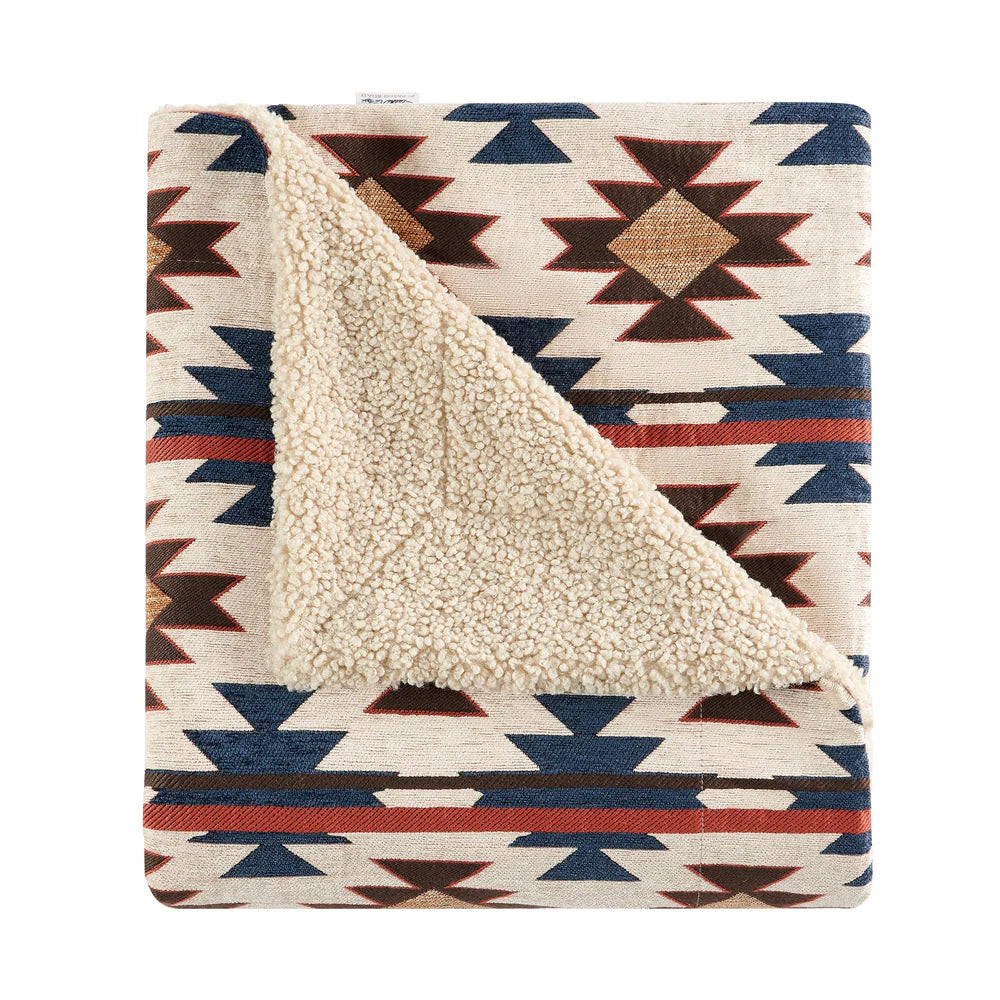 Mariella Teddy-Backed Throw Blanket