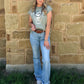 Steer Skull Top
