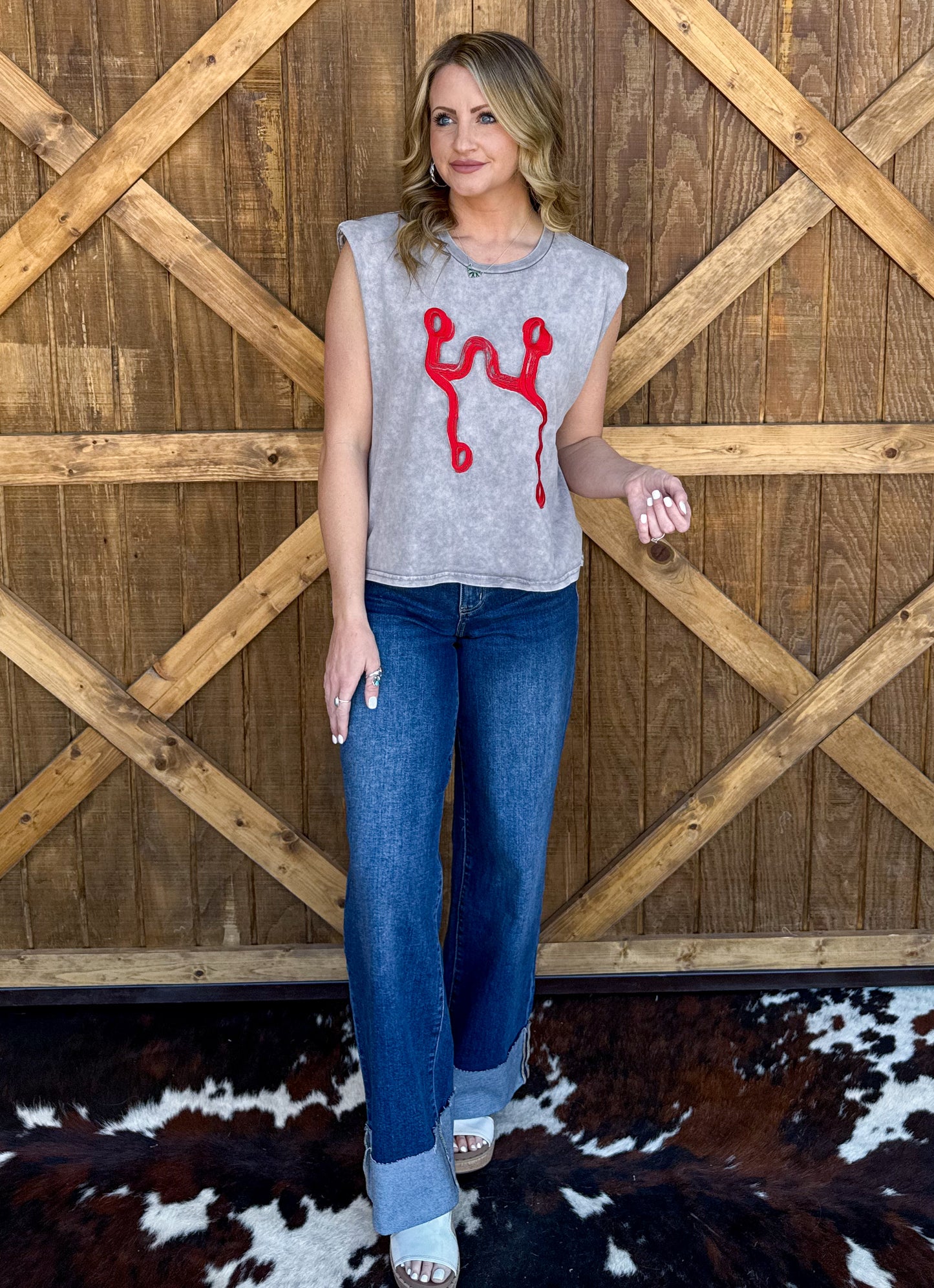 Rojo Ranch Muscle Tank