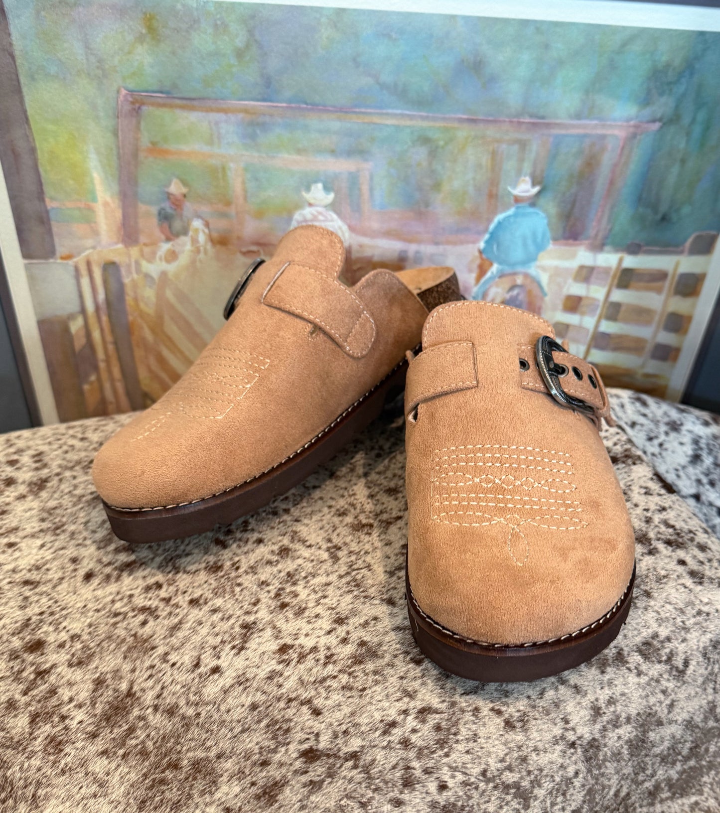 The Ranch Hand Slip-Ons *Camel