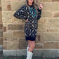 Montana Aztec Sweater Dress