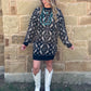 Montana Aztec Sweater Dress