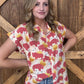 The Sunset Buffalo Button-Up Top