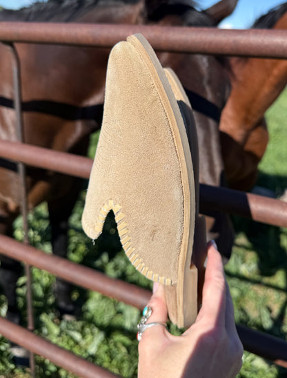 The Boot Stitch Mule *Tan