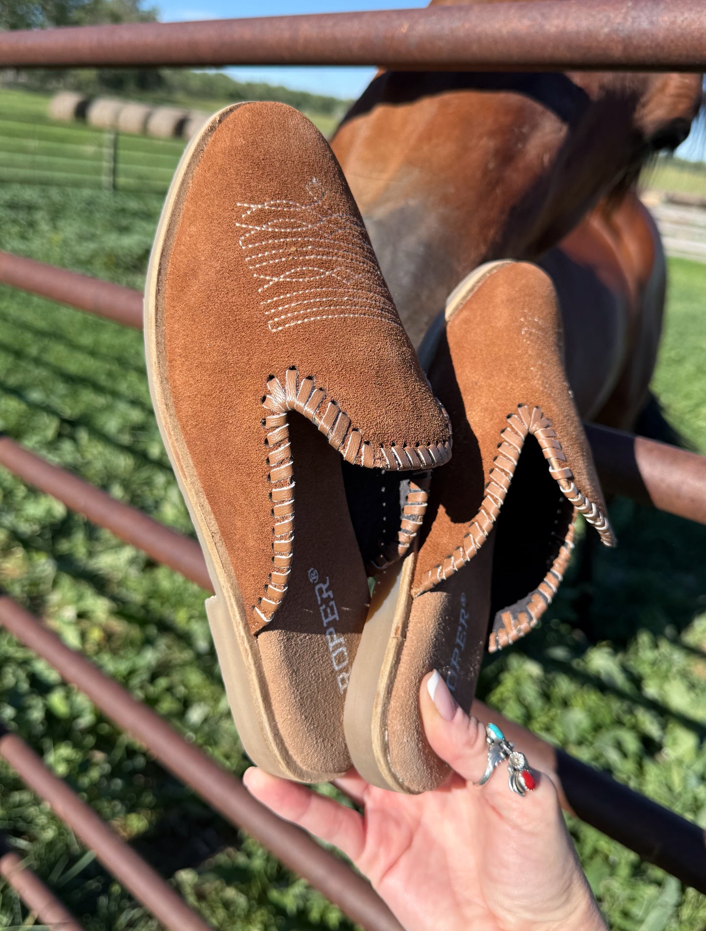 The Boot Stitch Mule *Brown
